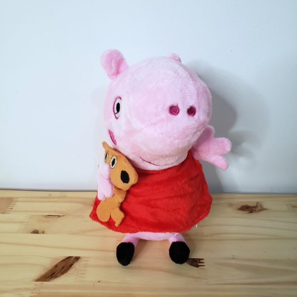 Pelúcia Peppa Pig com Ursinho