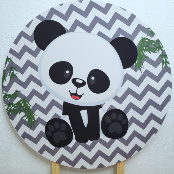 Pocket Car com Tecido Sublimado Panda