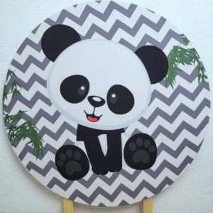 Pocket Car com Tecido Sublimado Panda