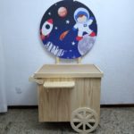 Pocket Car com Tecido Sublimado Astronauta