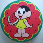 Painel Redondo com Tecido Sublimado Magali