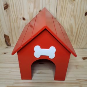Casinha de Cachorro Decorativa de Mesa