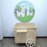 Pocket Car com Tecido Sublimado Lhama