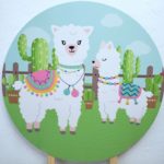 Tecido Sublimado Lhama para Pocket Car