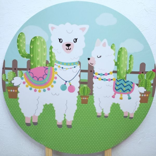 Tecido Sublimado Lhama para Pocket Car Tecido Sublimado Lhama para Pocket Car