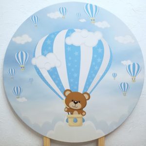 Pocket Car com Tecido Sublimado Urso Balão