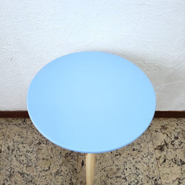 Capa tampo Mesa Pé Palito P Azul Capa tampo Mesa Pé Palito P Azul