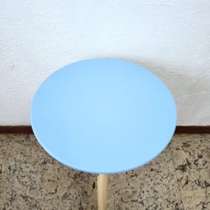 Capa tampo Mesa Pé Palito P Azul