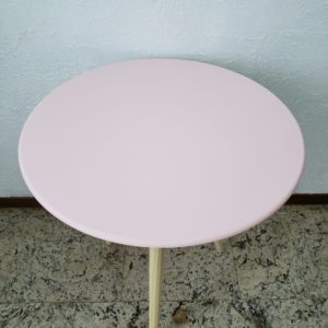 Capa tampo Mesa Pé Palito G Rosa