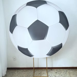 Suporte Redondo com Tecido Sublimado Futebol