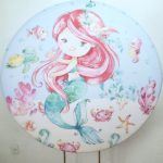 Tecido Sublimado Fundo do Mar Sereia