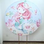 Tecido Sublimado Fundo do Mar Sereia