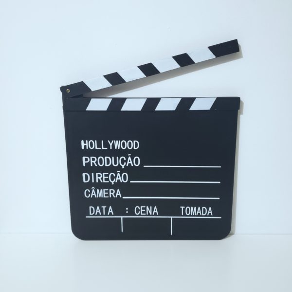 Enfeite Decorativo Claquete Filme
