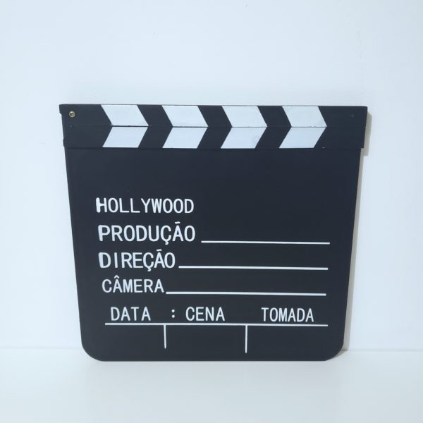 Enfeite Decorativo Claquete Filme