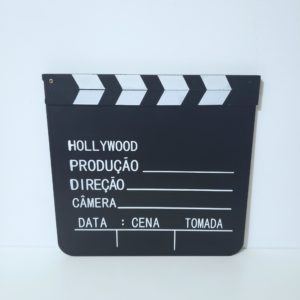 Enfeite Decorativo Claquete Filme
