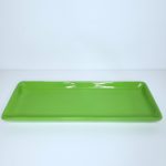 Bandeja cerâmica retangular cor Verde Limão