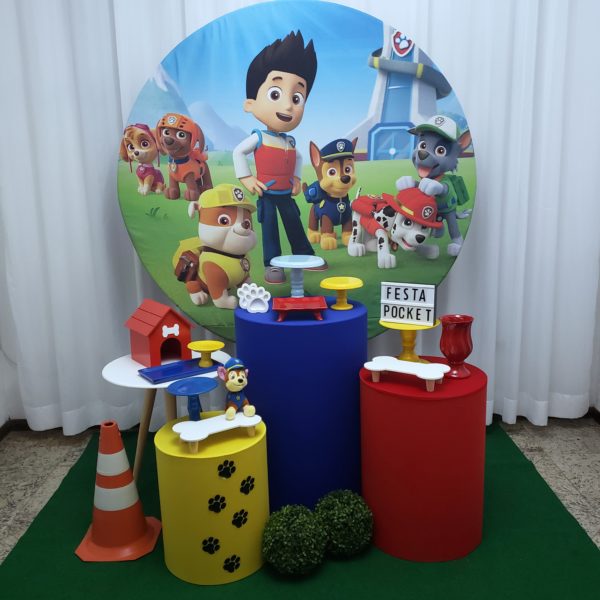 Festa Pocket Patrulha Canina Menino Festa Pocket Patrulha Canina Menino