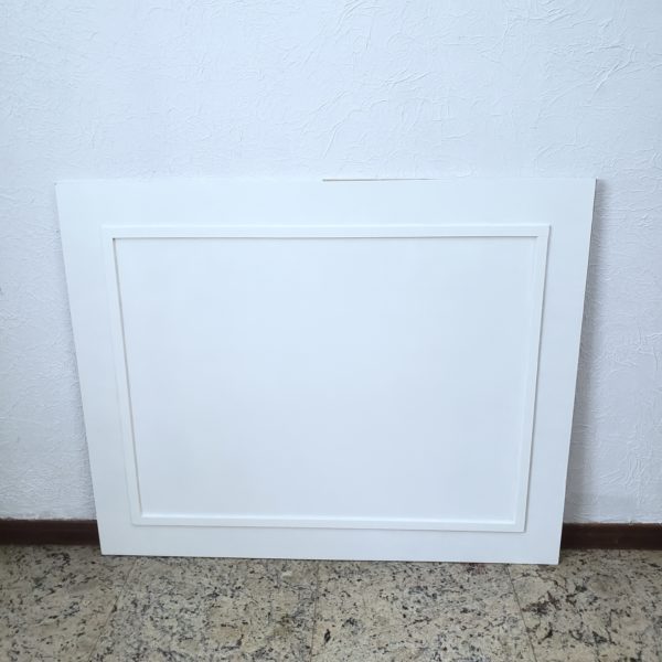 Mesa Boiserie Branca Dobrável