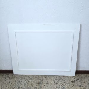 Mesa Boiserie Branca Dobrável