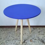 Capa tampo Mesa Pé Palito G Azul Royal