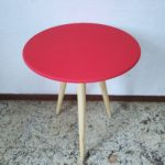 Capa tampo Mesa Pé Palito M Vermelho