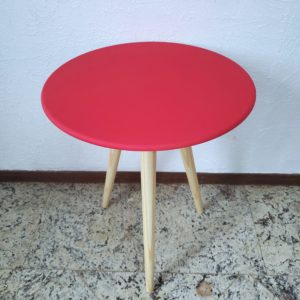 Capa tampo Mesa Pé Palito M Vermelho