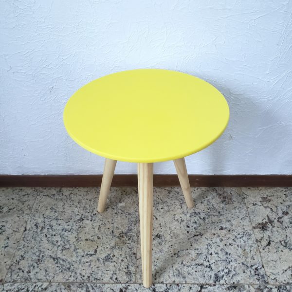 Capa tampo Mesa Pé Palito P Amarelo