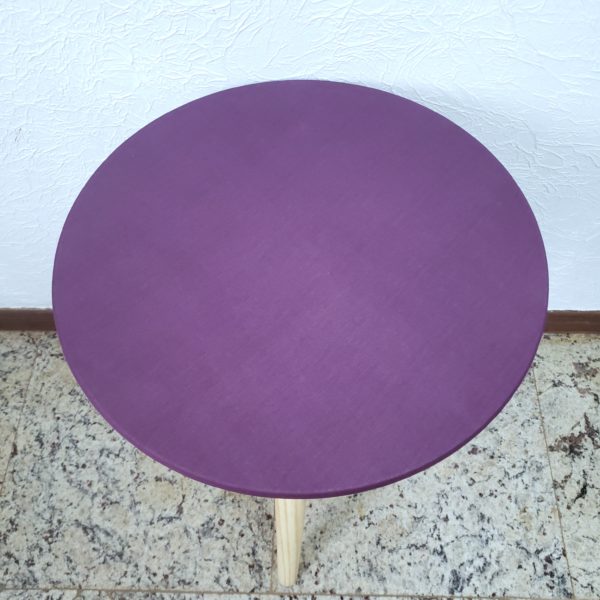 Capa tampo Mesa Pé Palito P Roxo