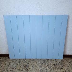 Mesa Frisada Azul Bebê Dobrável