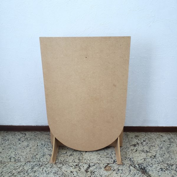 Painel Desconstruído Oval Desmontável M Painel Desconstruído Oval Desmontável M