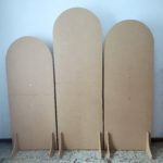 Painéis Desconstruídos Ovais Desmontável G/M/P