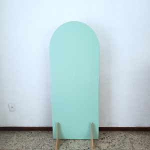 Tecido Para Painel Desconstruído Oval P cor Verde Claro