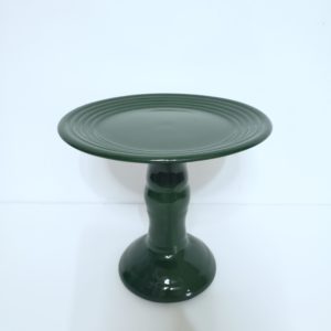 Boleira Cerâmica Alta P cor Verde Escuro