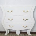 Cômoda estilo Luis Xv Branca Dobrável