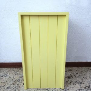 Mesa Cubo Dupla Face Amarela P