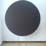 Tecido Liso Preto para suporte redondo 1,50mD