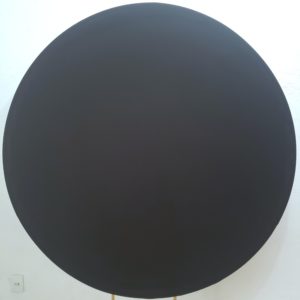 Tecido Liso Preto para suporte redondo 1,50mD