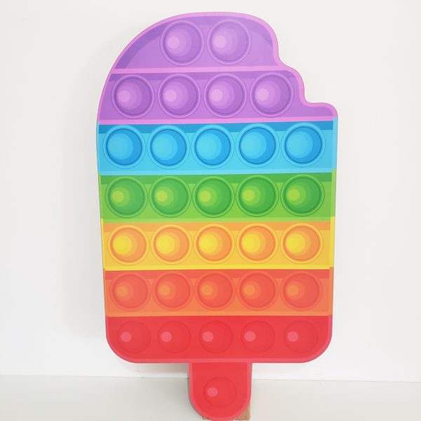 Display Pop it Sorvete 60 cm Display Pop it Sorvete 60 cm