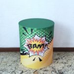 Cilindros com Capas Tecido sublimado Liga da Justiça