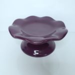 Boleira P ondulada Cerâmica Roxa