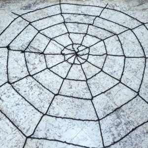 Teia De Aranha Gigante Decoração Halloween