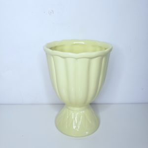 Vaso em Cerâmica cor Amarelo Candy P
