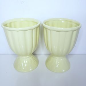 Vaso em Cerâmica cor Amarelo Candy P