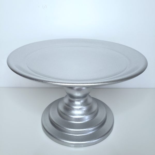 Boleira Cerâmica Prata