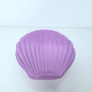 Concha do Mar em Cerâmica cor Lilás