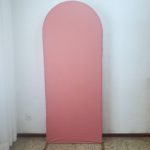 Painel Romano com Tecido Dupla Face Rose/Rosa Bebê