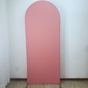 Painel Romano com Tecido Dupla Face Rose/Rosa Bebê