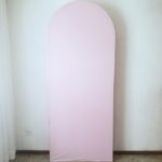 Tecido Dupla Face Rose/Rosa Bebê para Painel Romano 2,20m x 0,90cm
