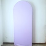 Painel Romano com Tecido Lilás