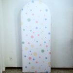 Painel Romano com Tecido Poá Colorido